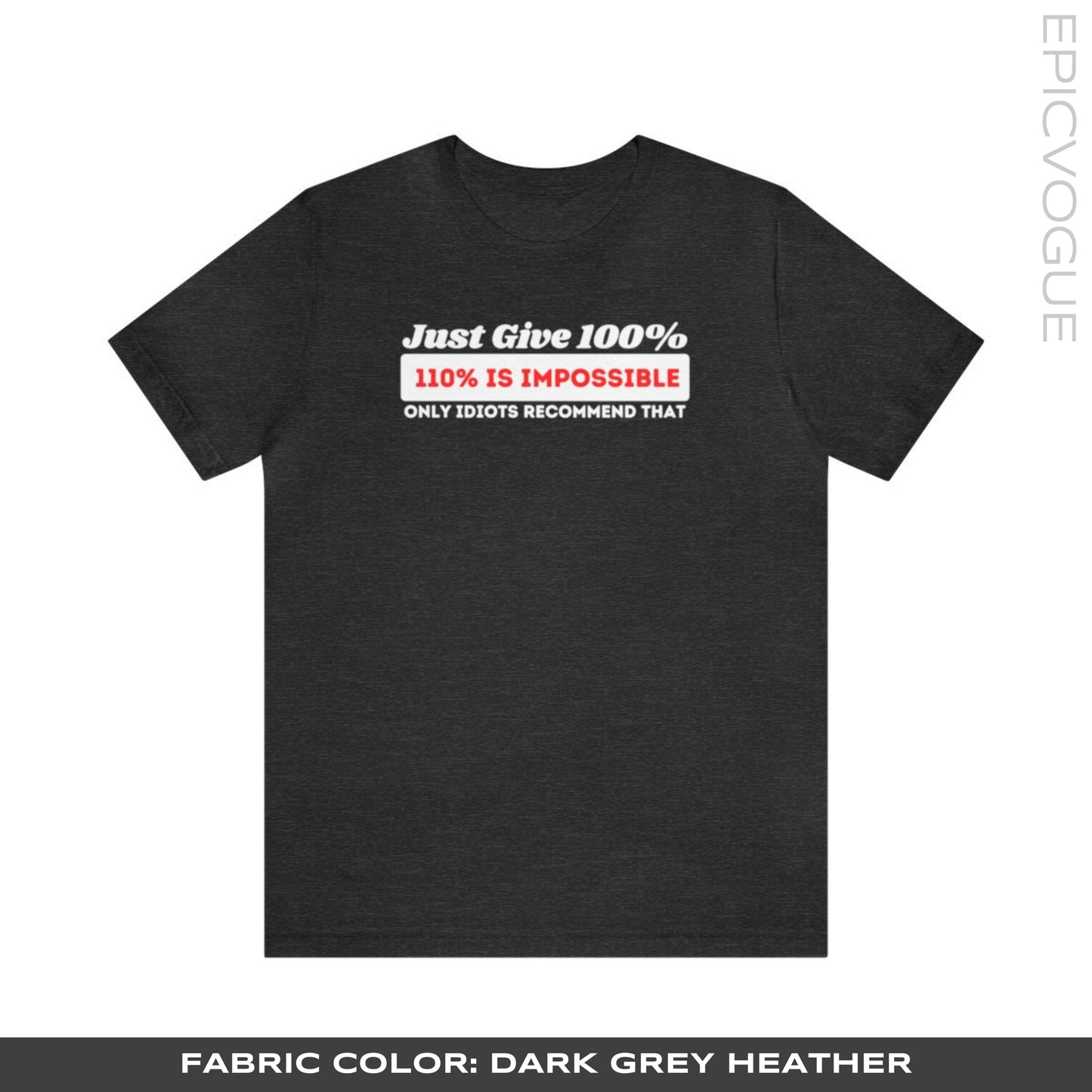 Dark Grey Heather T-Shirt