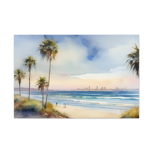 Sunny San Diego, Canvas Print, Wall Art