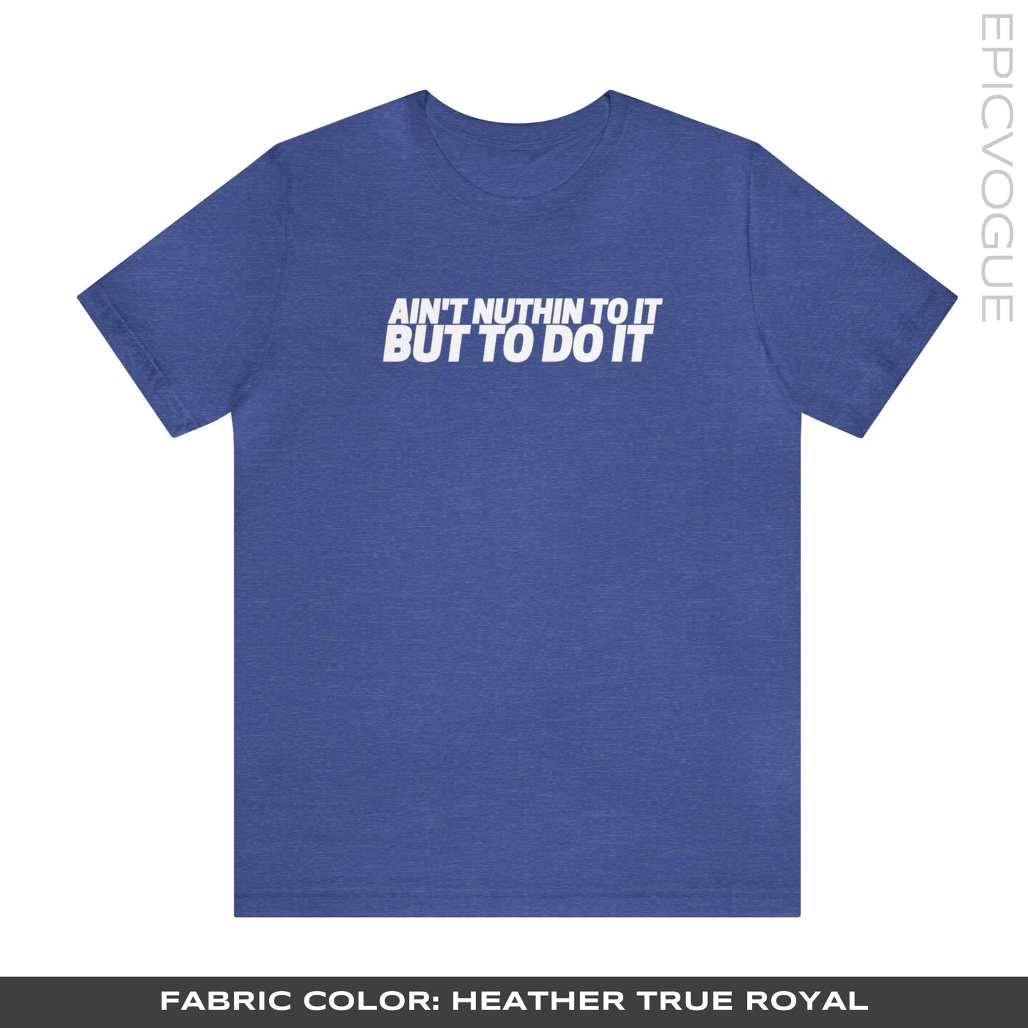 Heather True Royal T-Shirt