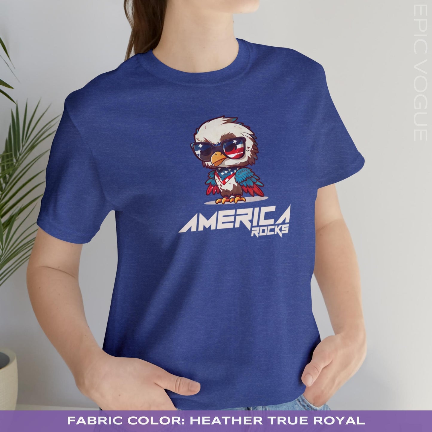 Heather True Royal T-Shirt