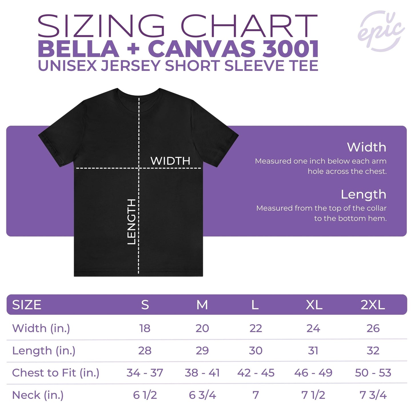 Sizing Chart