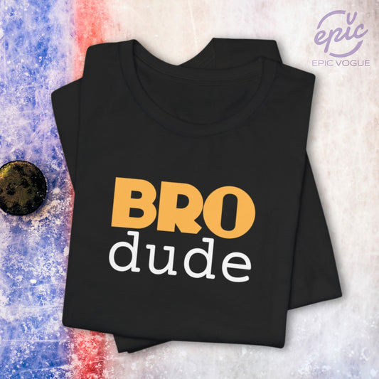 BROdude, Black T-Shirt