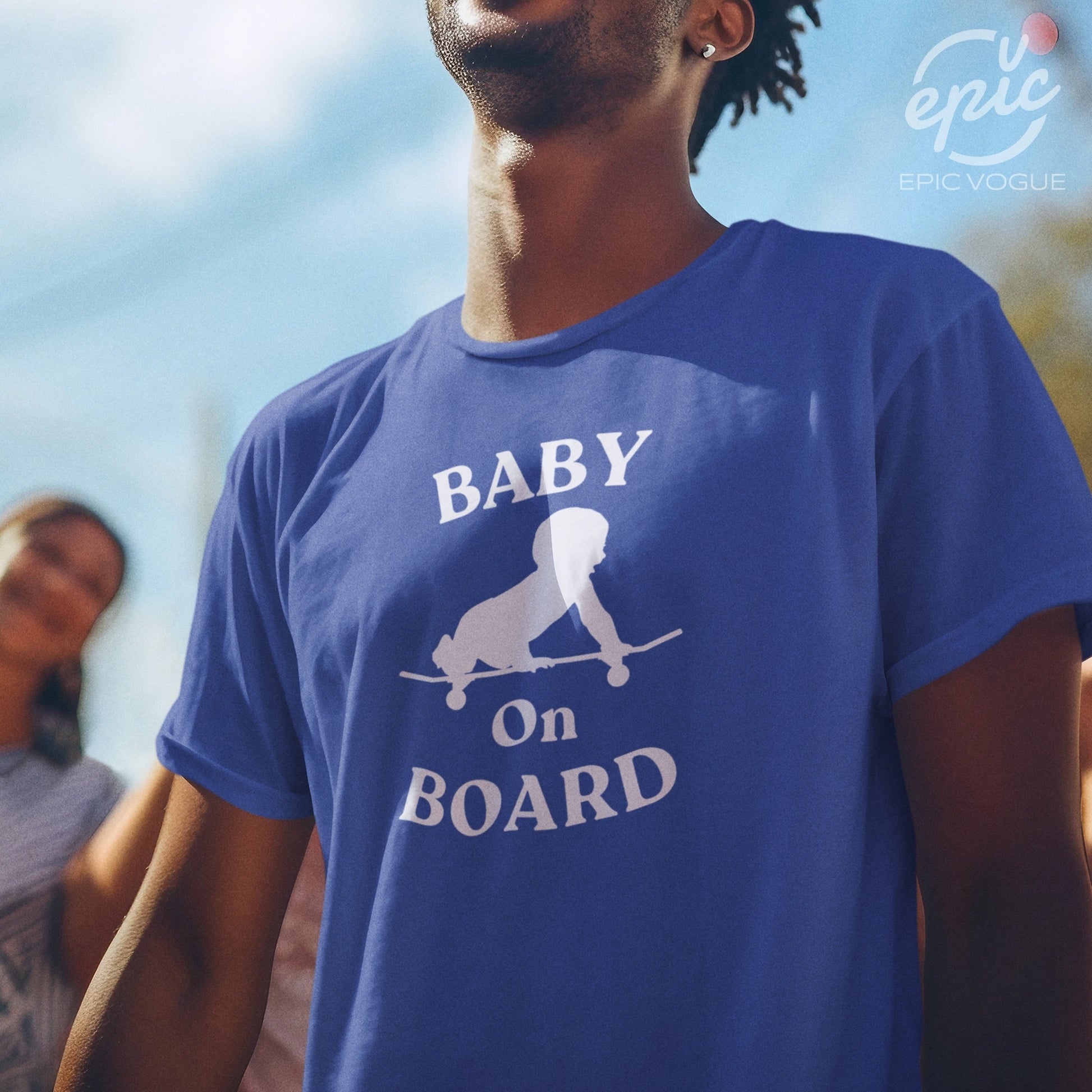 Baby On Board, True Royal T-Shirt