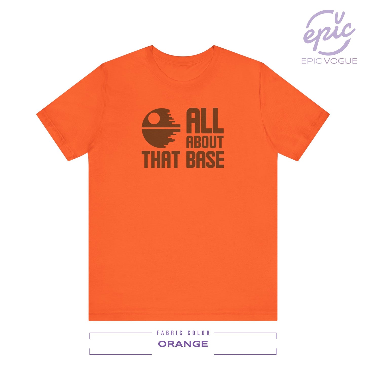 All About That Base, Orange T-Shirt