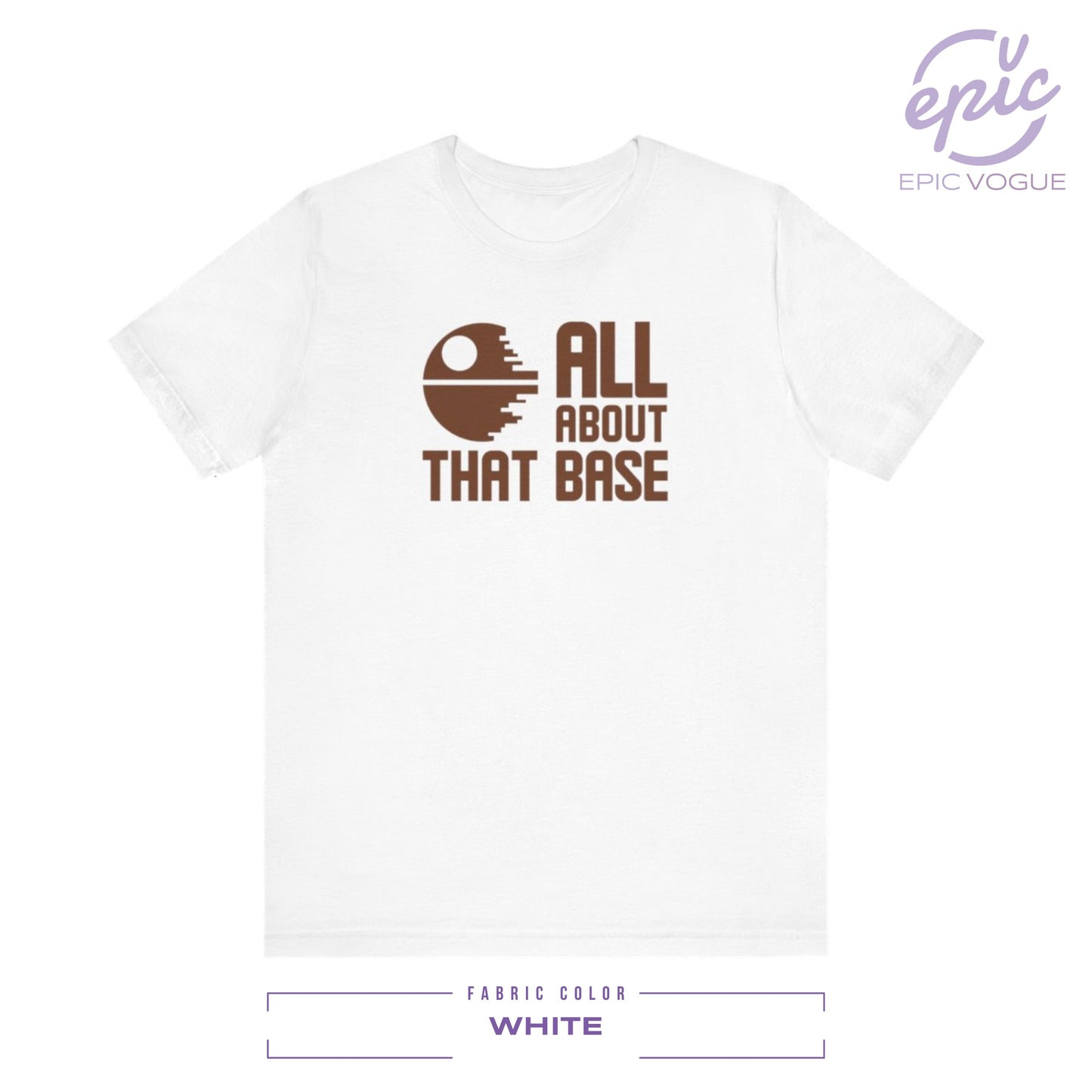 All About That Base, White T-Shirt