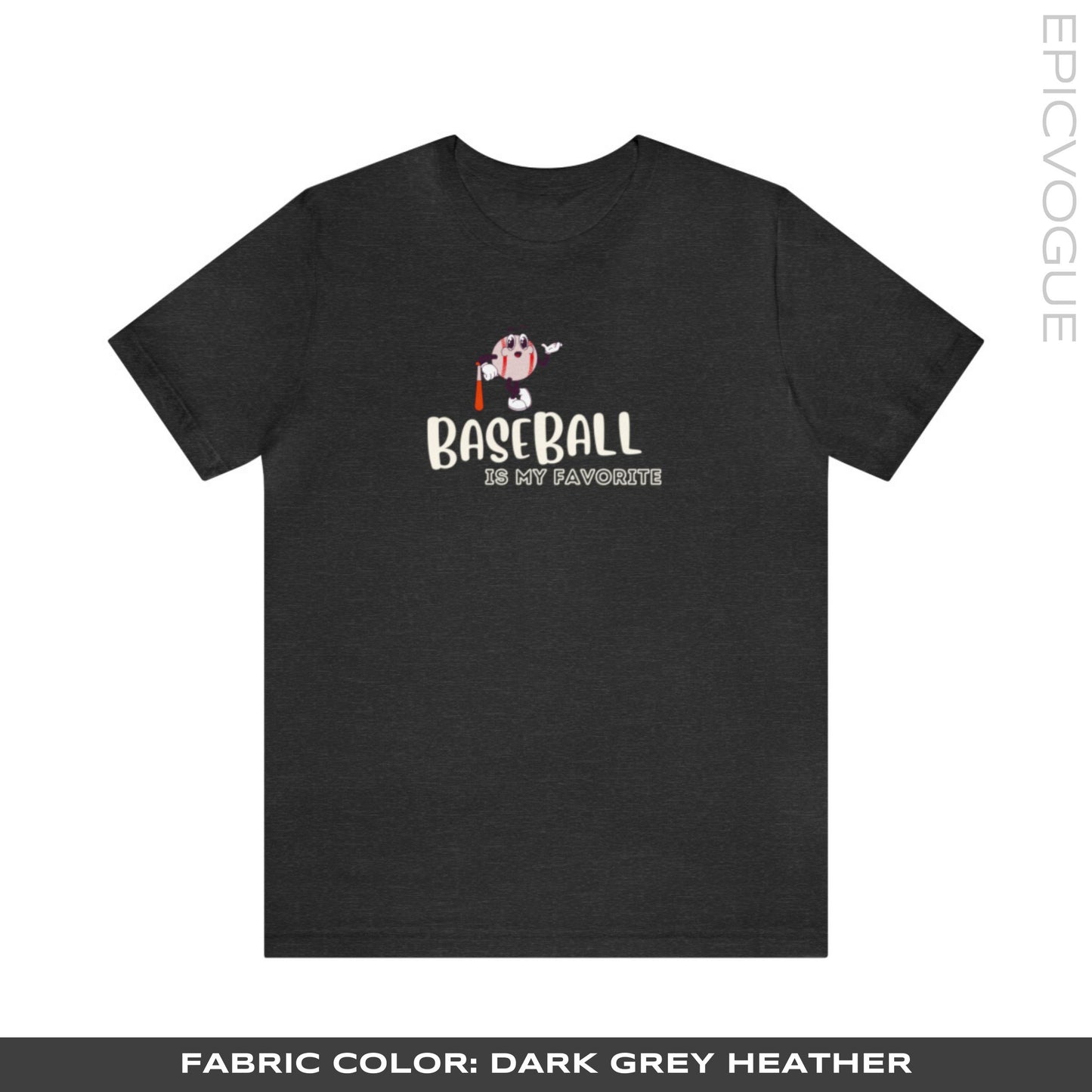 Dark Grey Heather T-Shirt