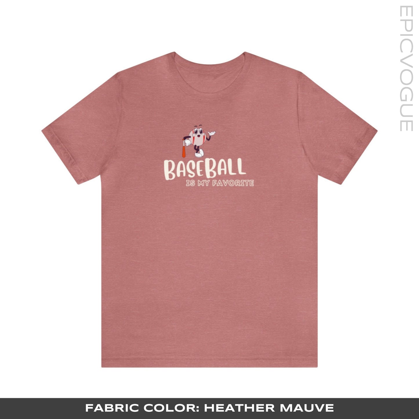 Heather  Mauve T-Shirt