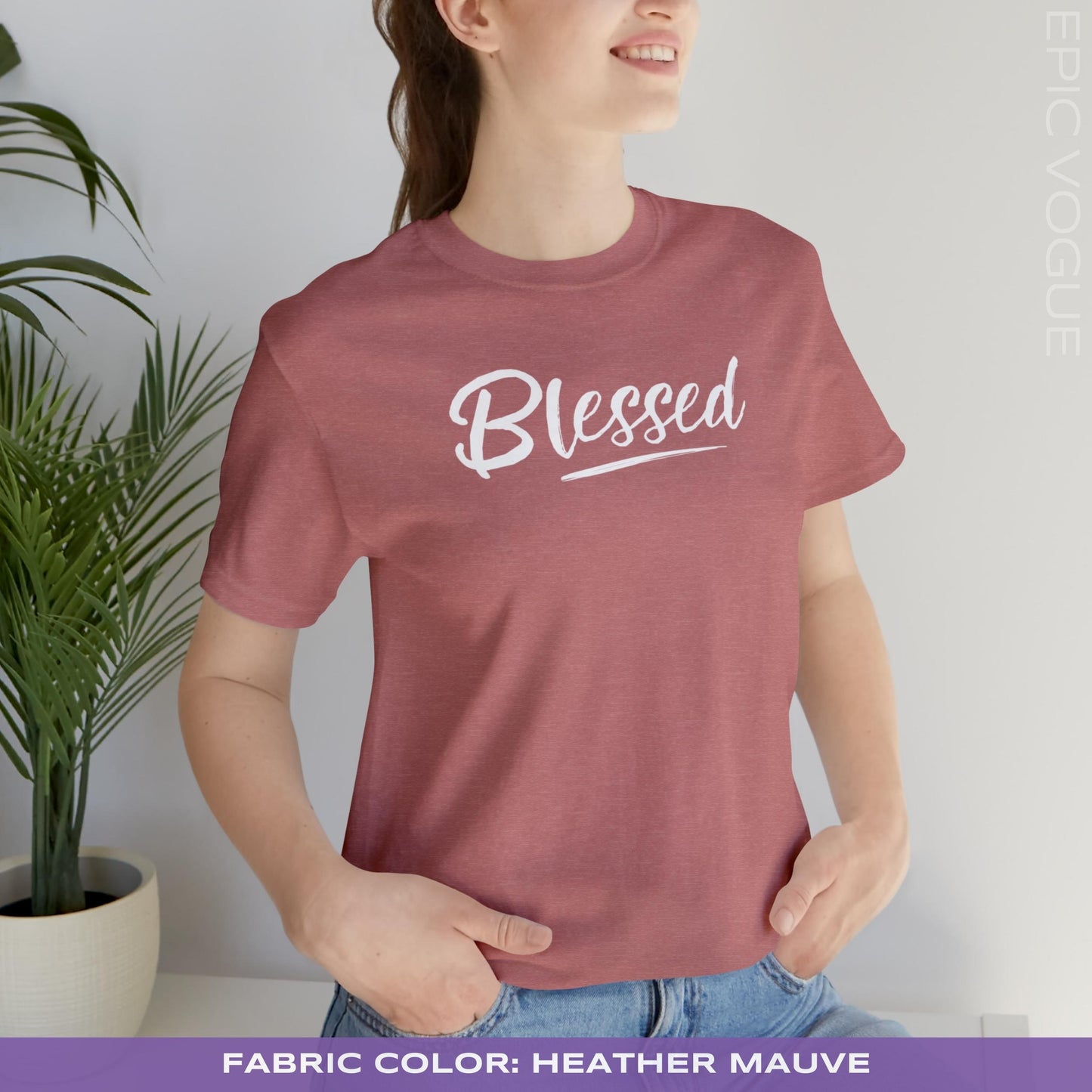 Heather Mauve T-Shirt