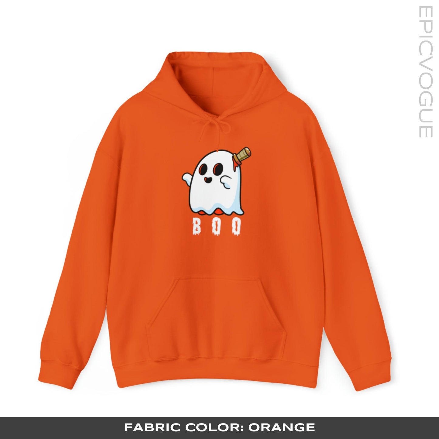 Orange Hoodie