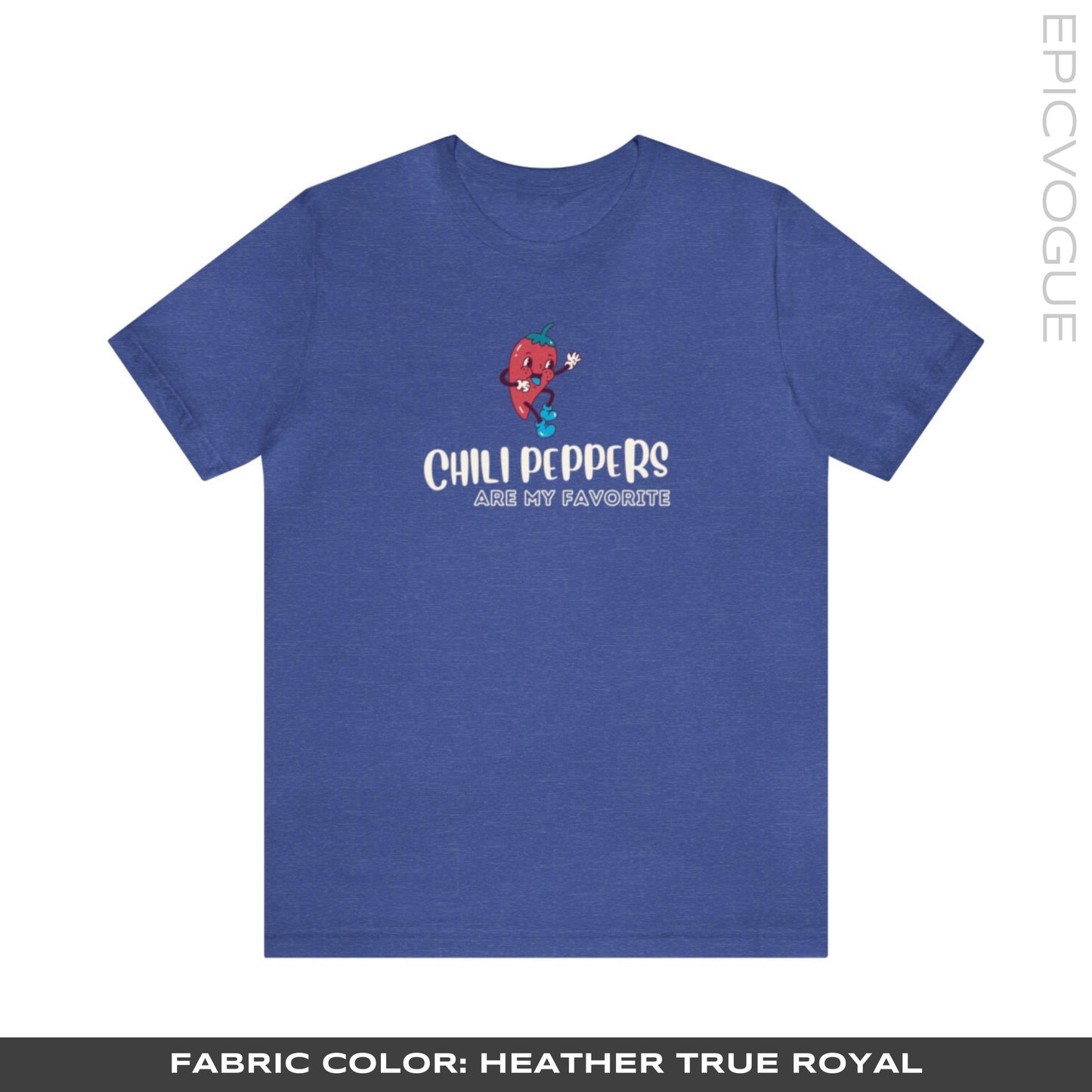 Heather True Royal T-Shirt