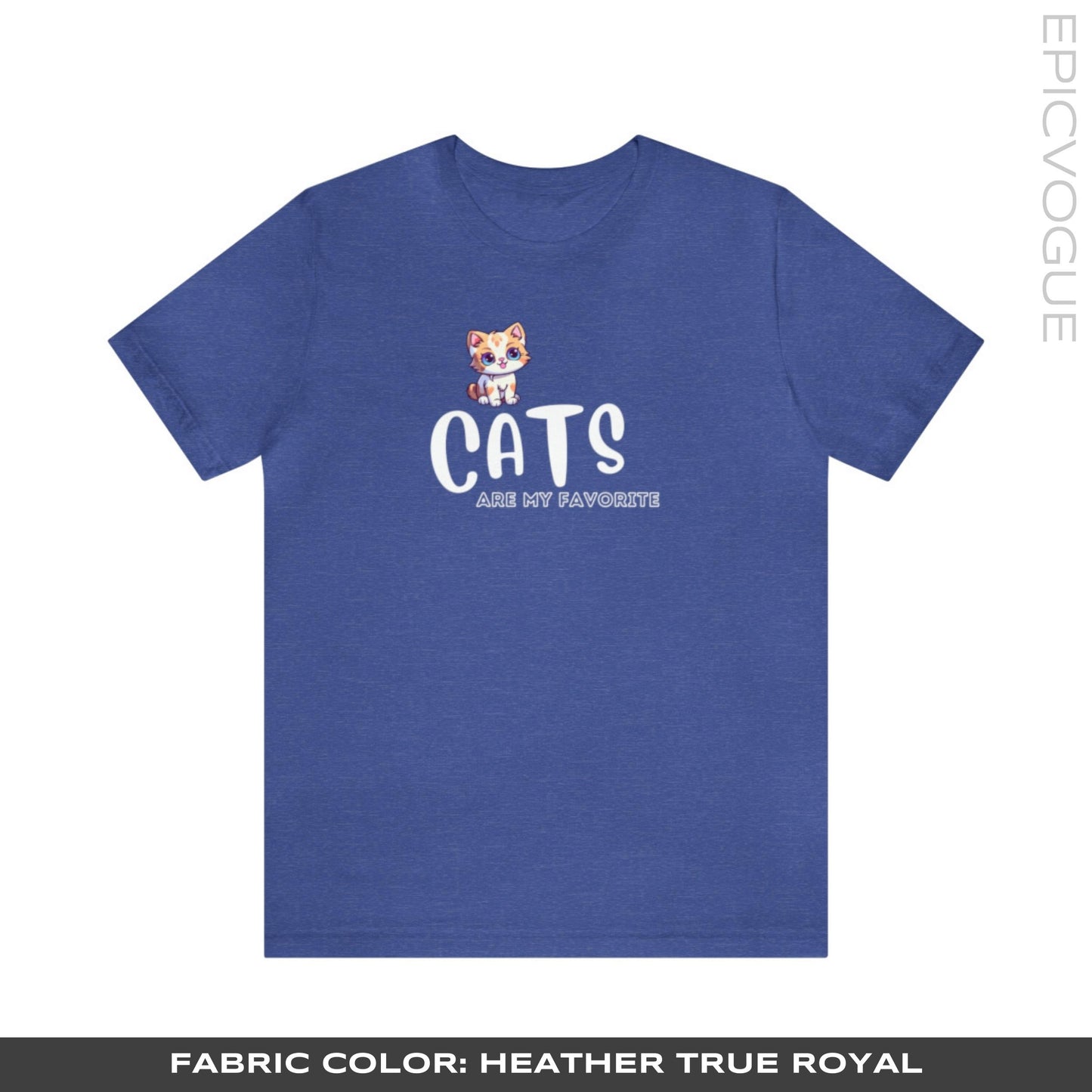 Heather True Royal T-Shirt