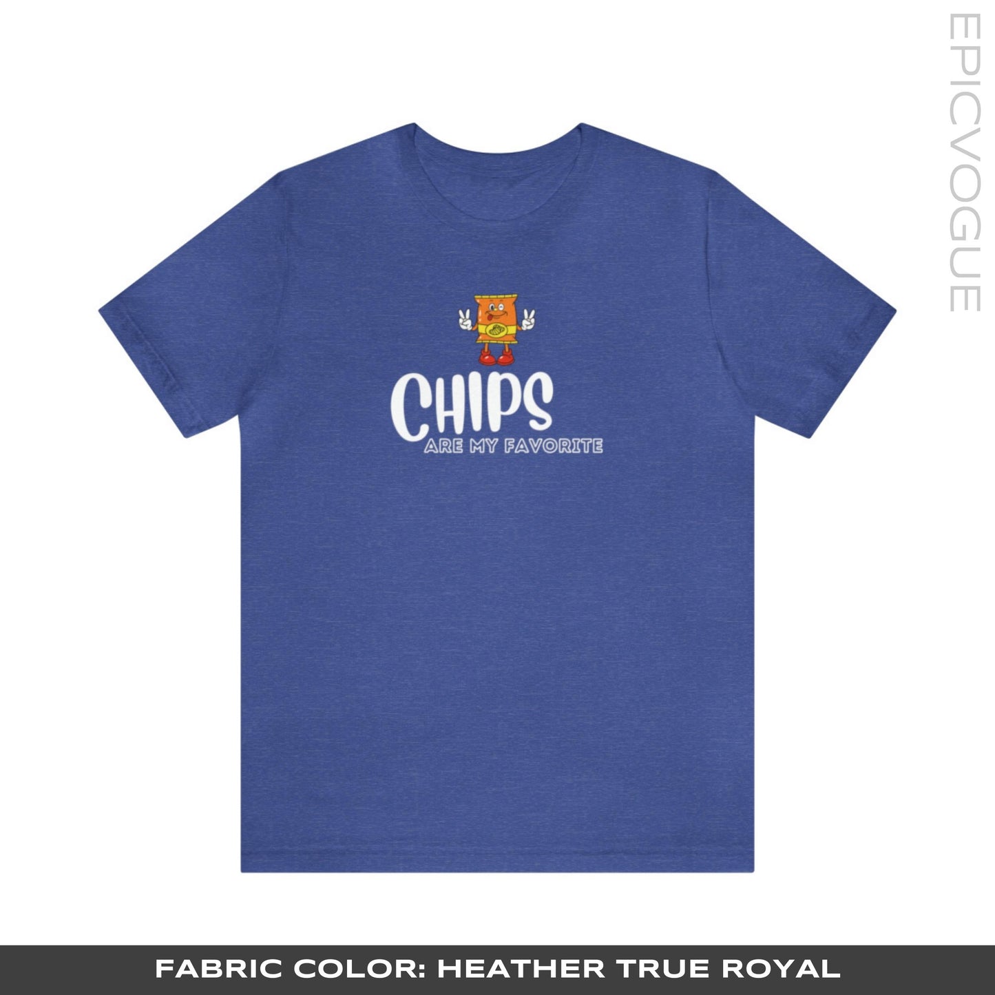 Heather True Royal T-Shirt