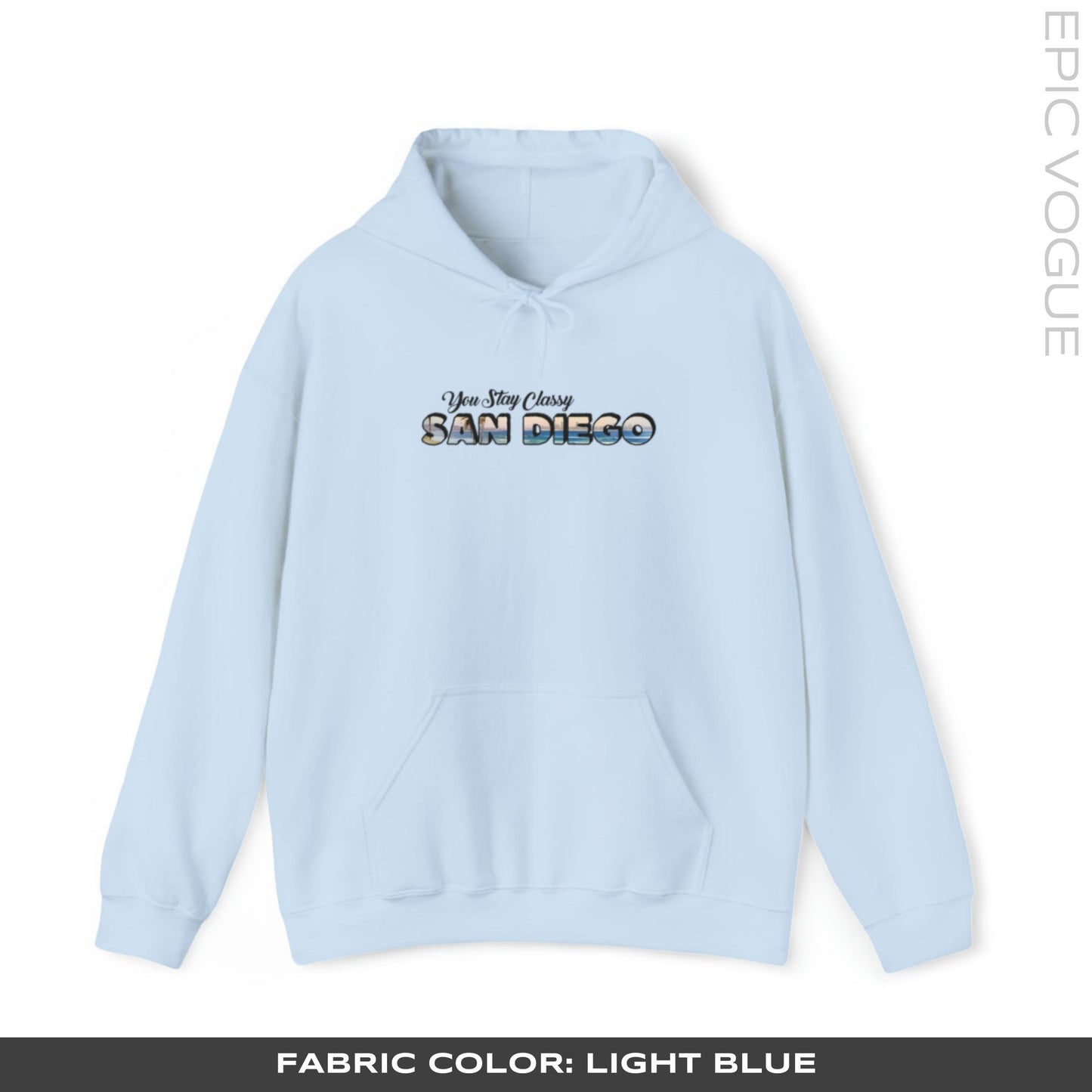 Light Blue Hoodie