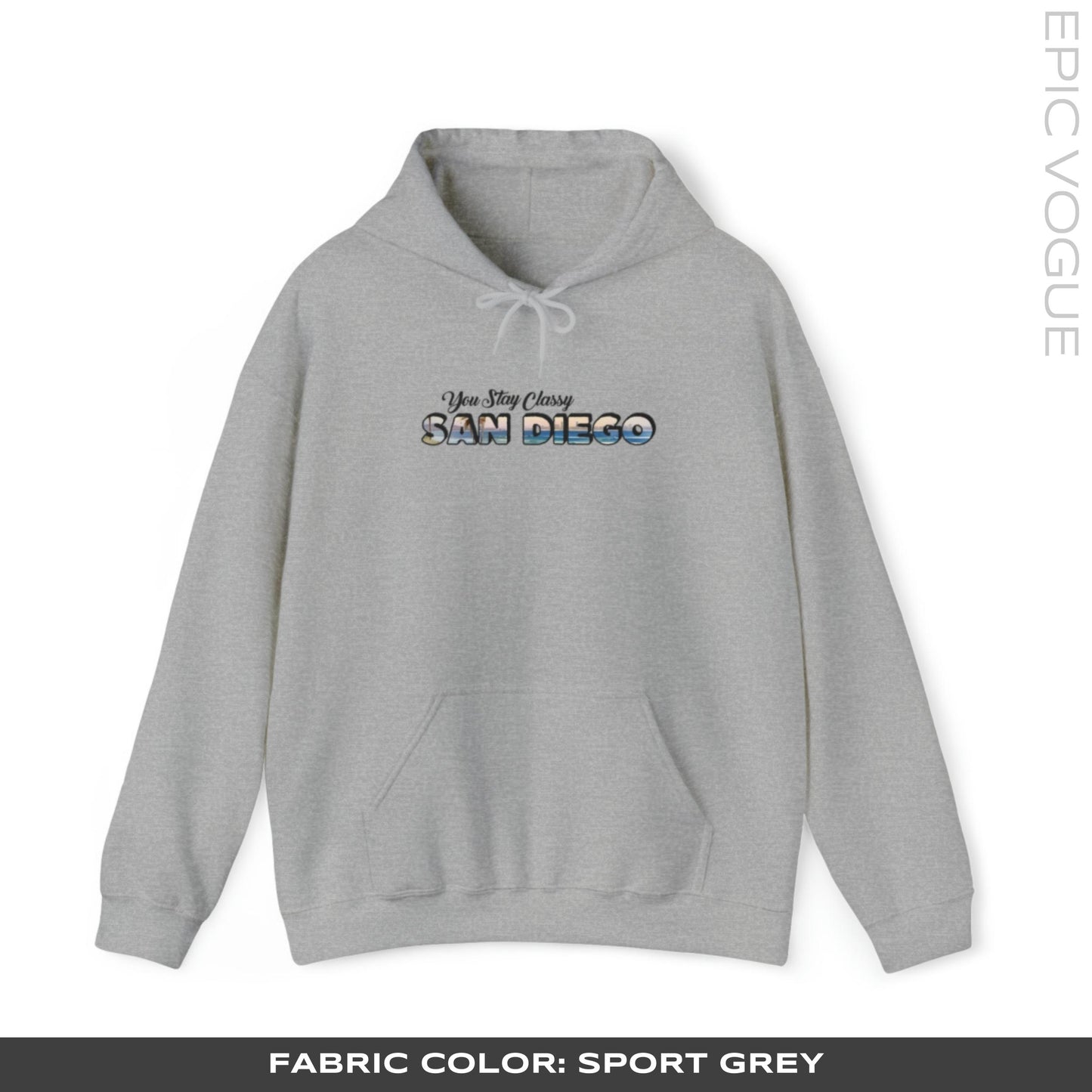 Sport Grey Hoodie