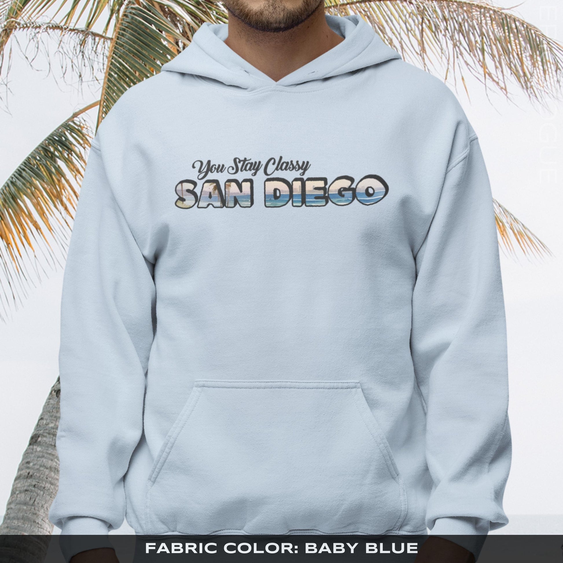 Light Blue Hoodie