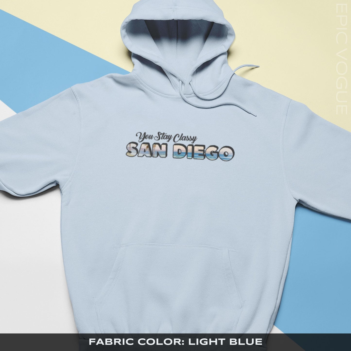 Light Blue Hoodie