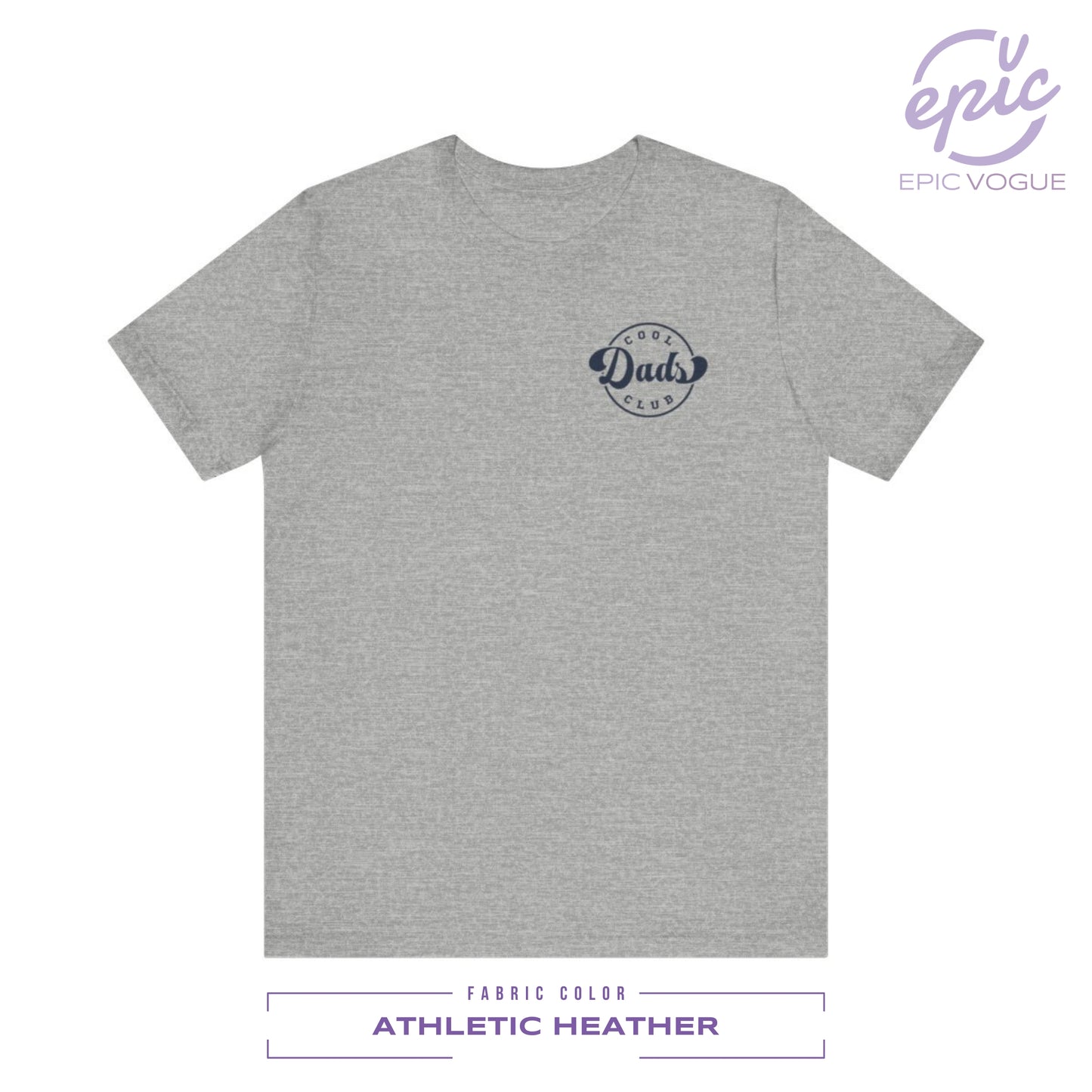 Cool Dads Club, Athletic Heather T-Shirt