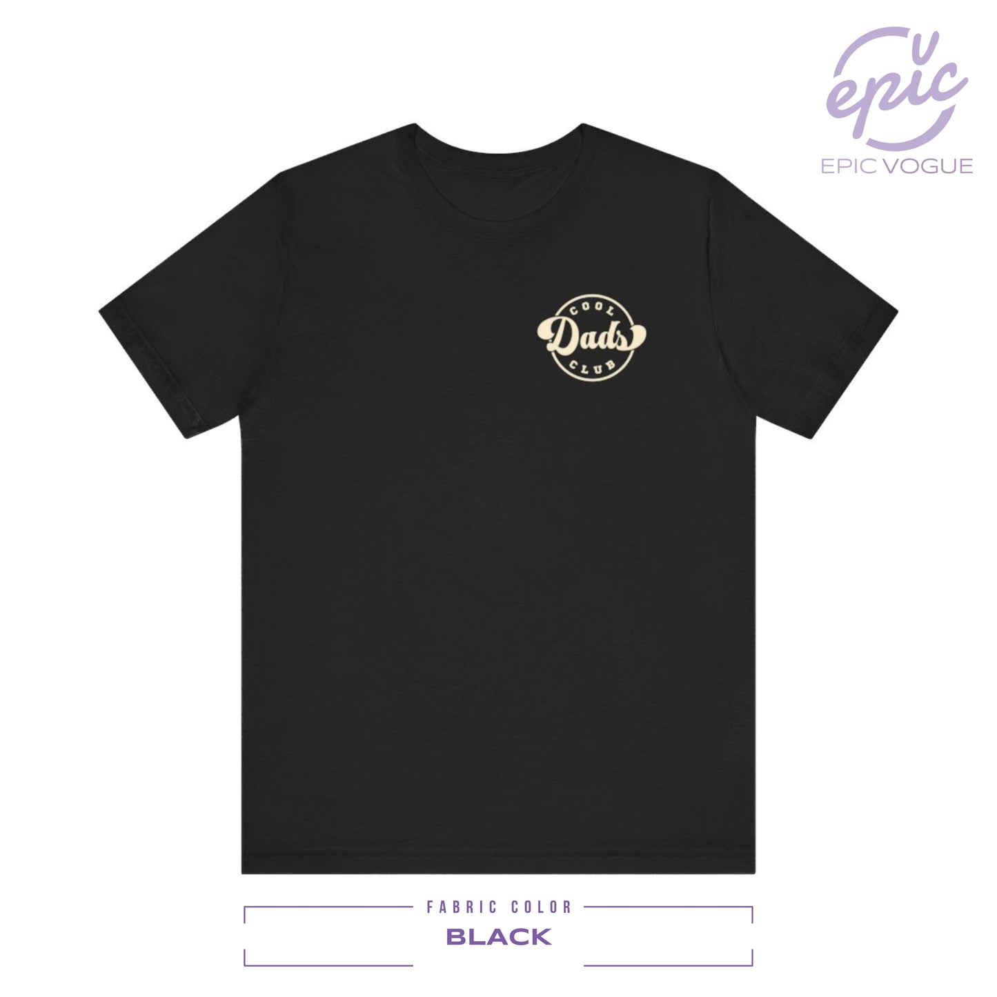 Cool Dads Club, Black T-Shirt