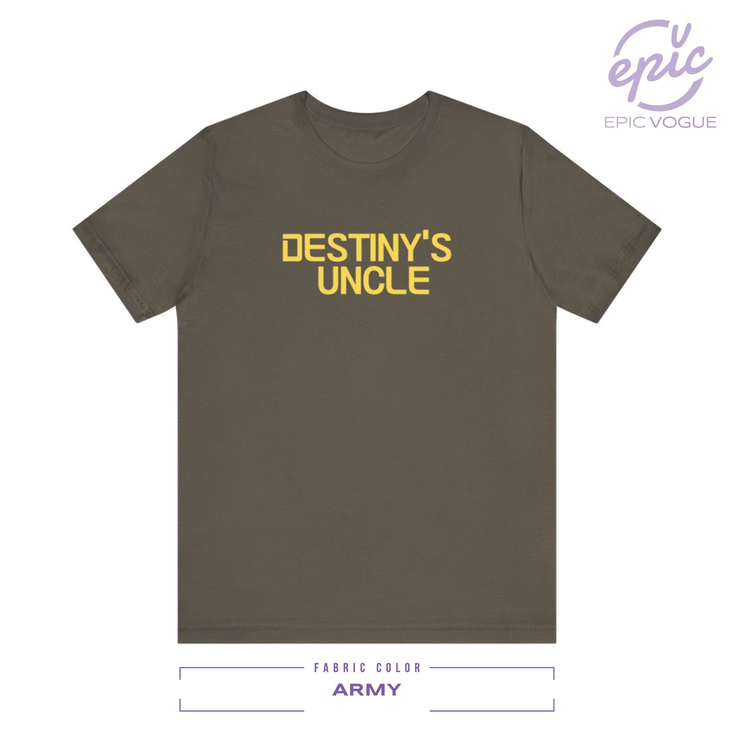 Destiny's Uncle, Army T-Shirt