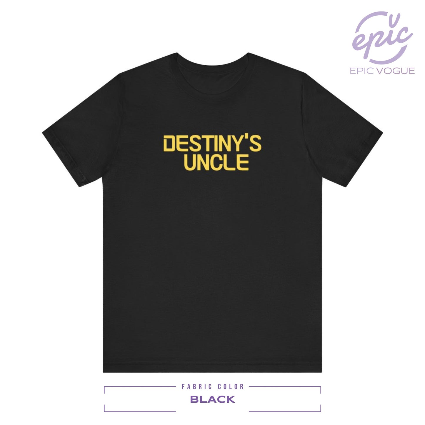 Destiny's Uncle, Black T-Shirt