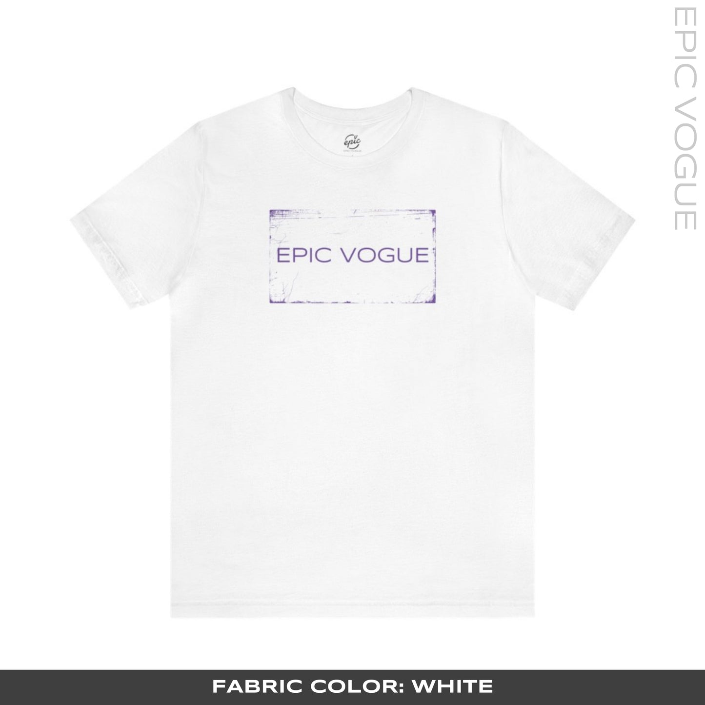 Epic Vogue, White T-Shirt