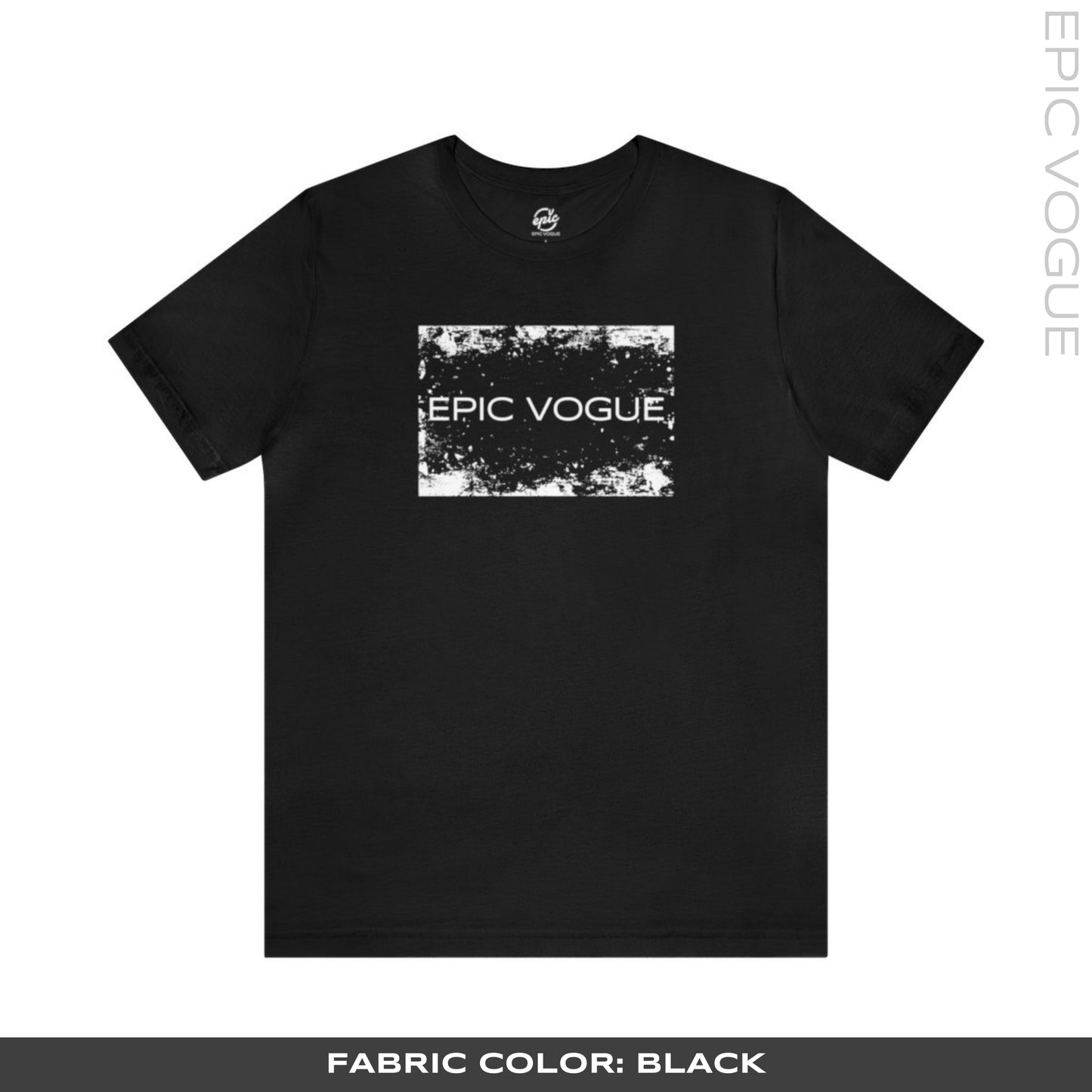 Epic Vogue, Black T-Shirt