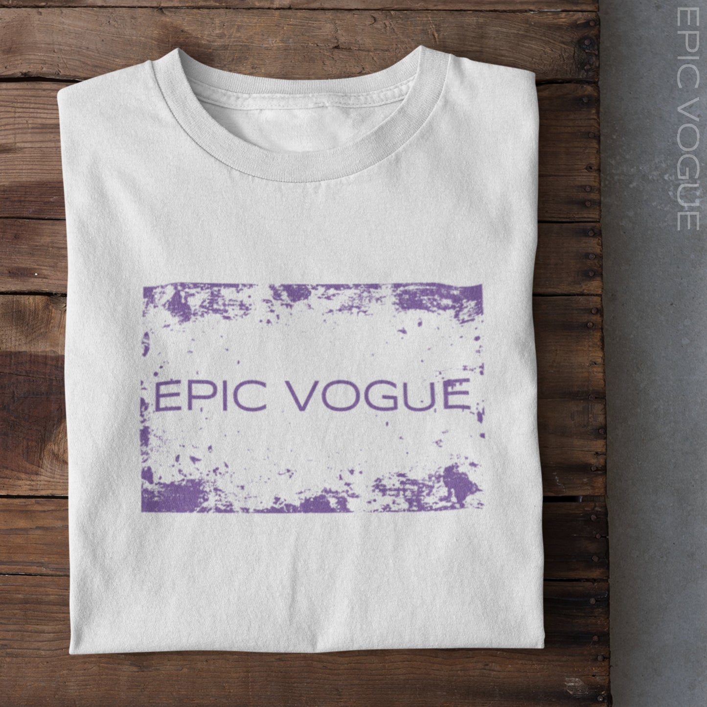 Epic Vogue, White T-Shirt