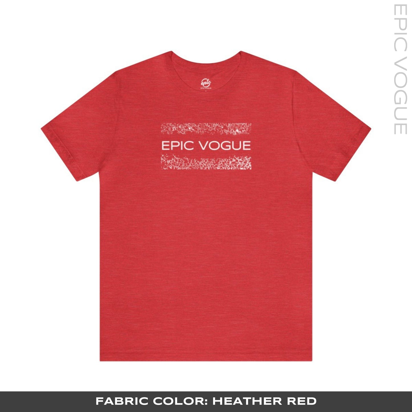 Epic Vogue, Heather Red T-Shirt