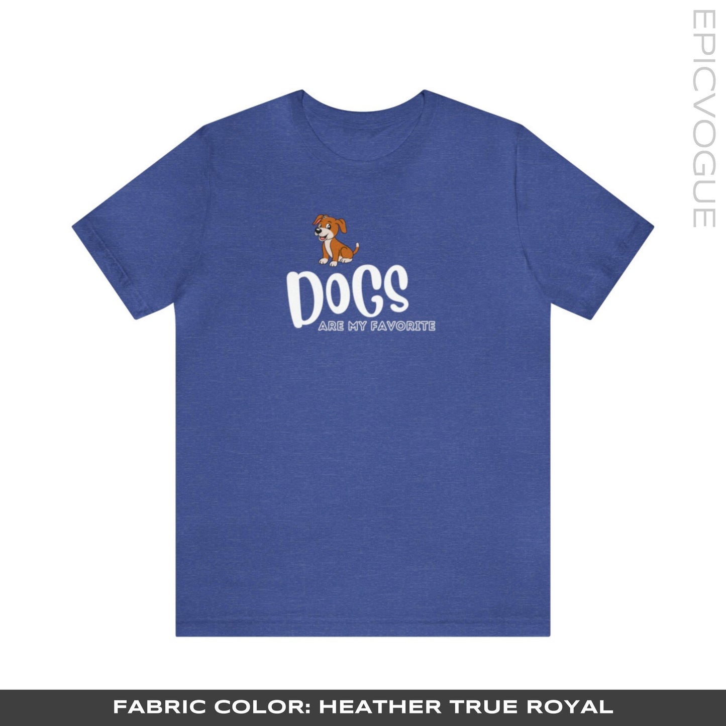 Heather True Royal T-Shirt