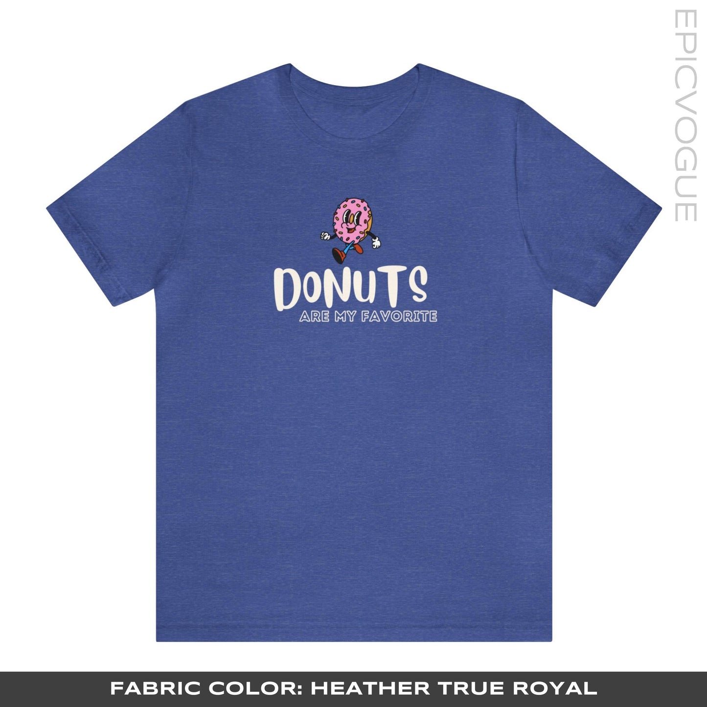 Heather True Royal T-Shirt