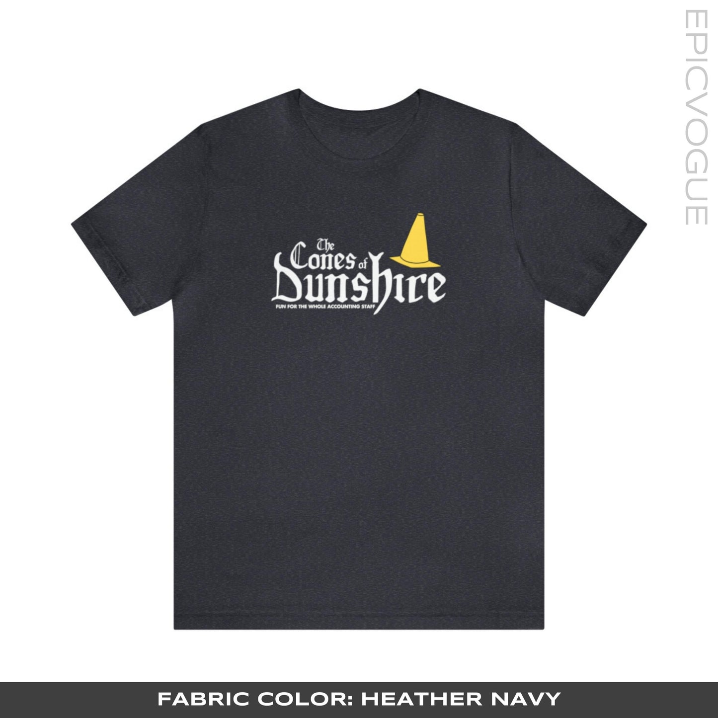 Heather Navy T-Shirt