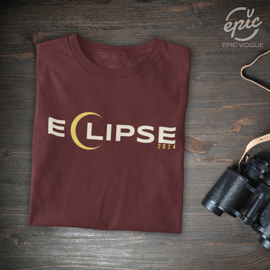 Eclipse 2024, Maroon T-Shirt