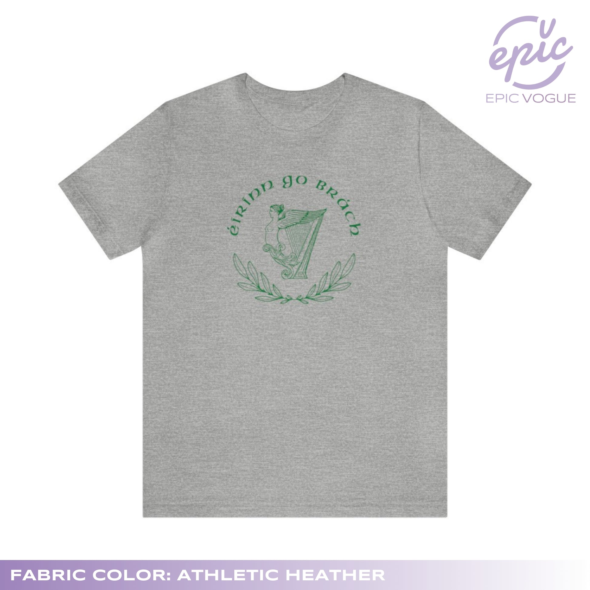 Eirinn go Brach, Athletic Heather T-Shirt