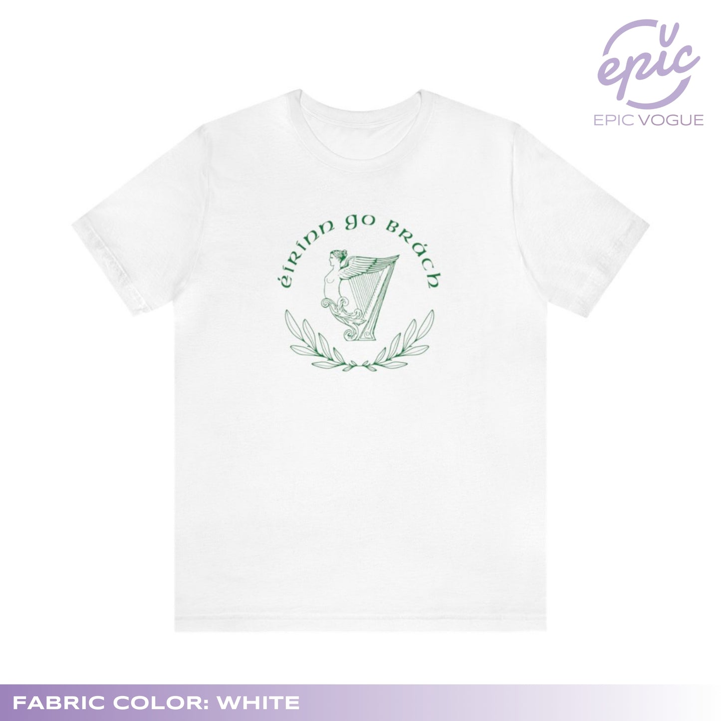 Eirinn go Brach, White T-Shirt