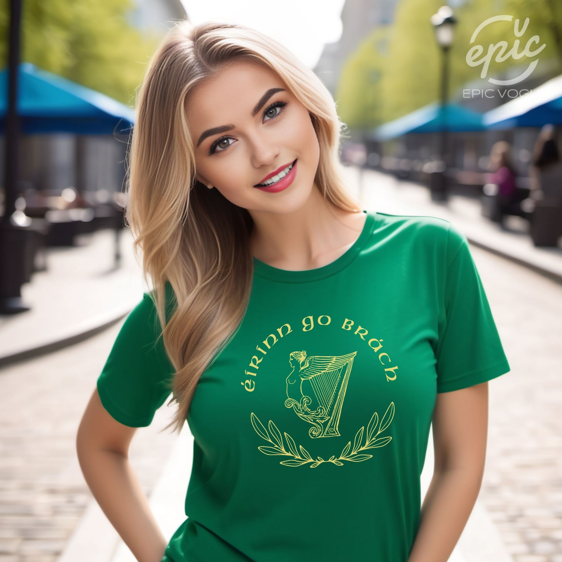 Eirinn go Brach, Leaf T-Shirt