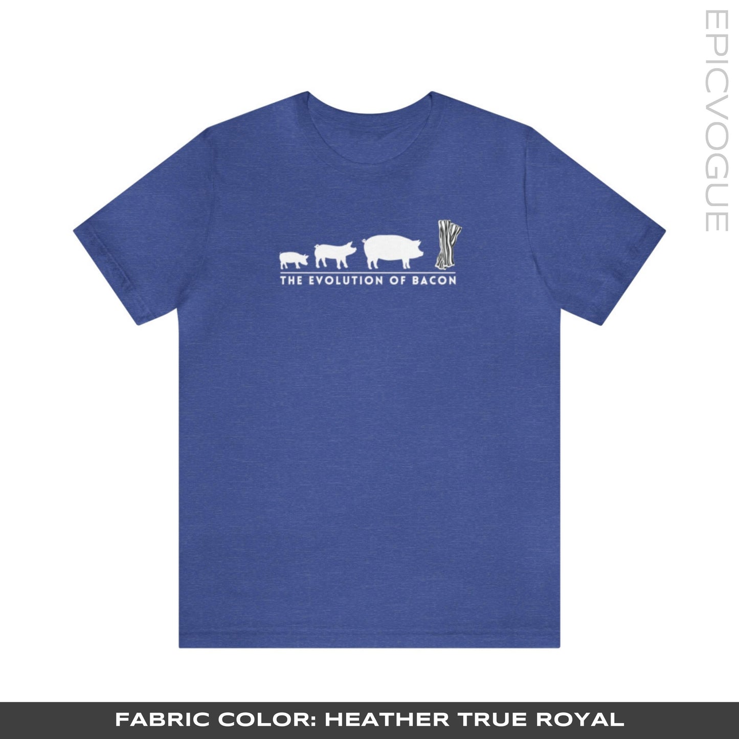 Heather True Royal T-Shirt