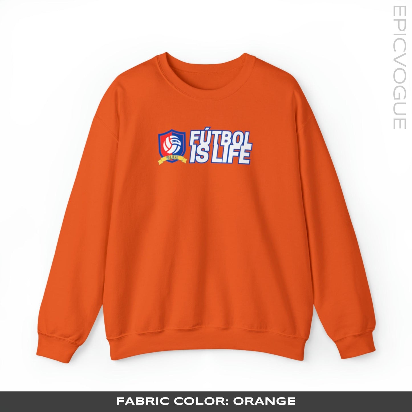 Orange Sweatshirt