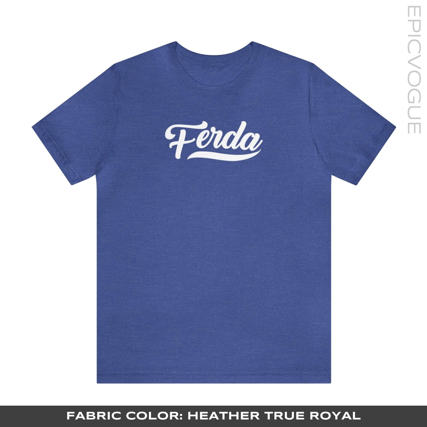 Heather True Royal T-Shirt