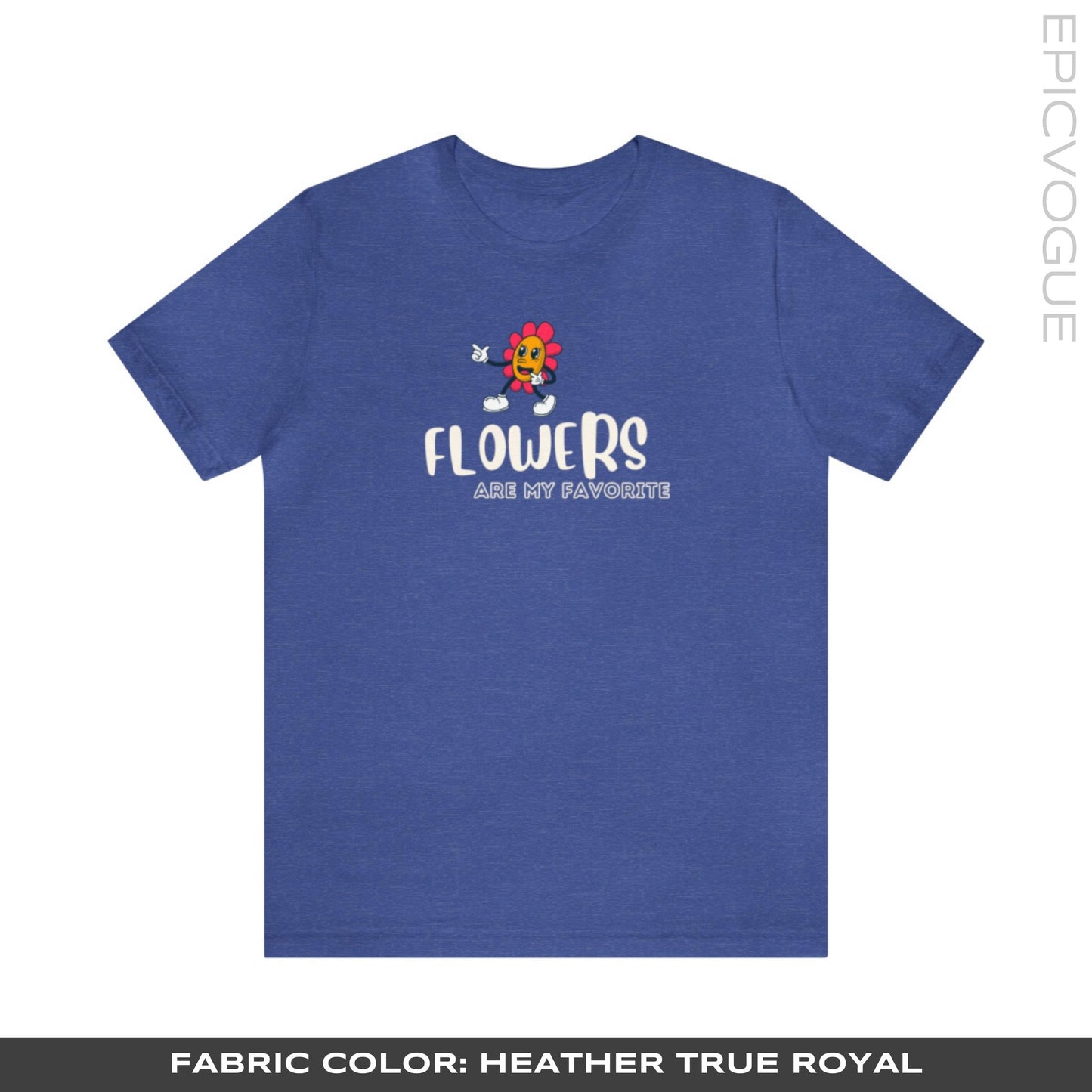 Heather True Royal T-Shirt