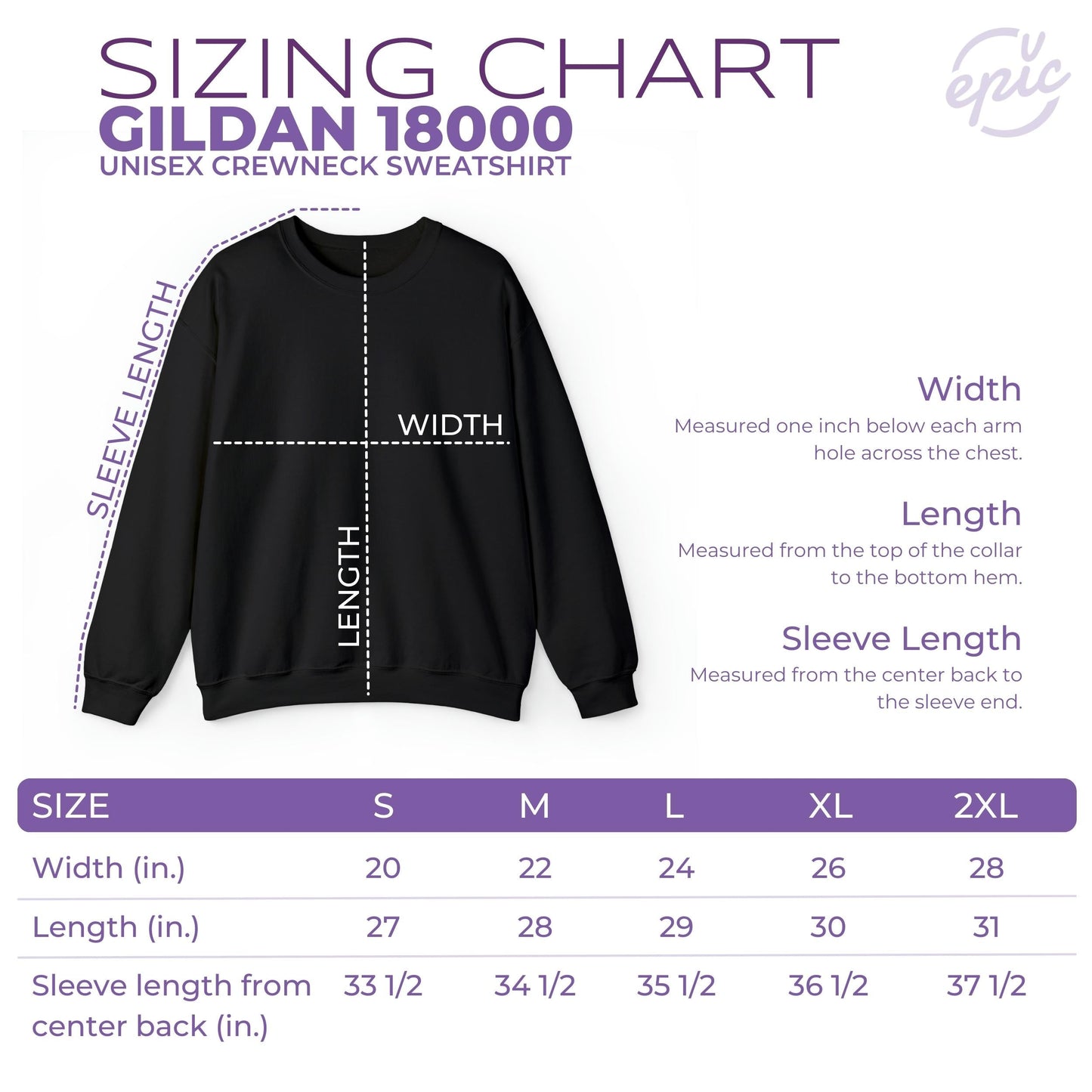 Sizing Chart