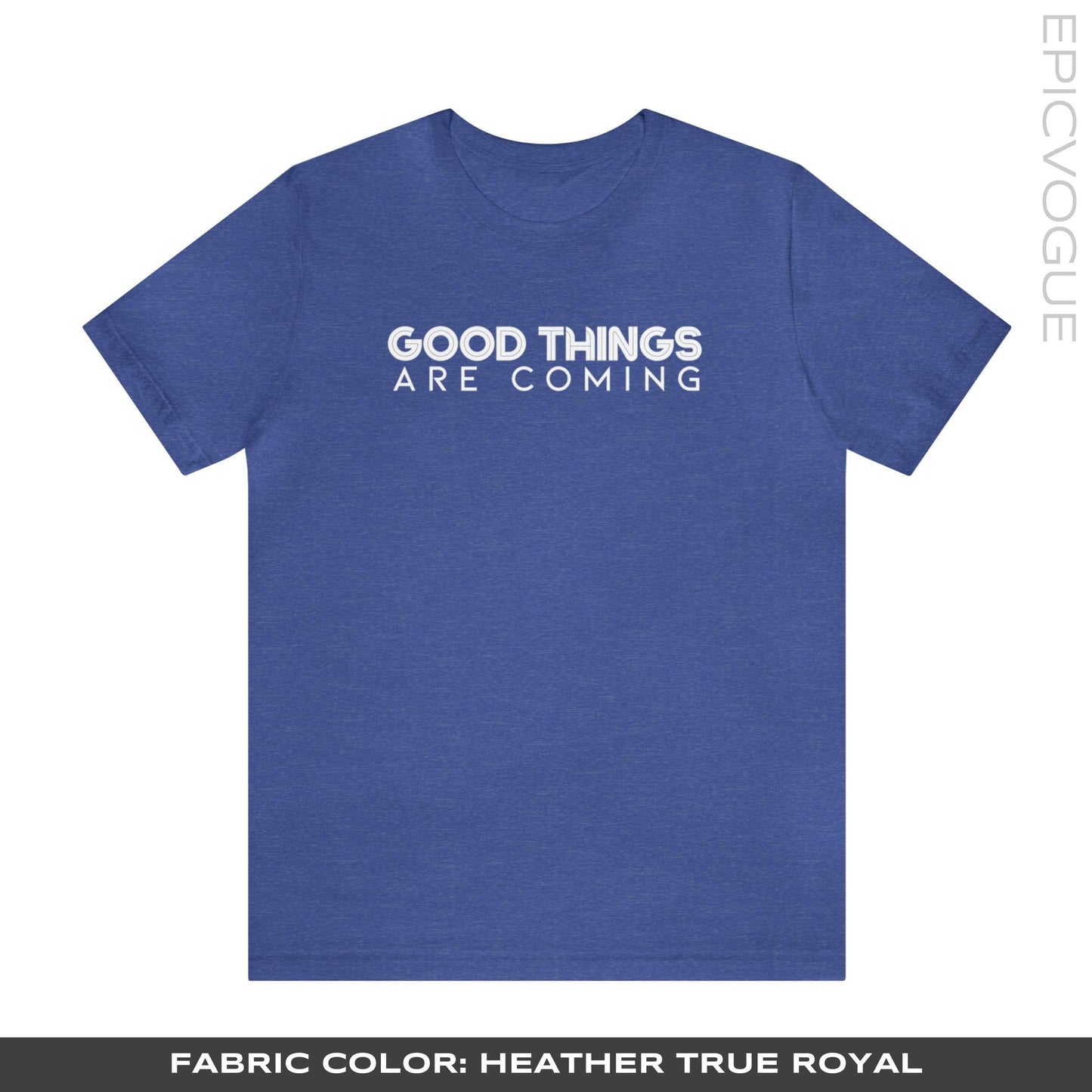 Heather True Royal T-Shirt