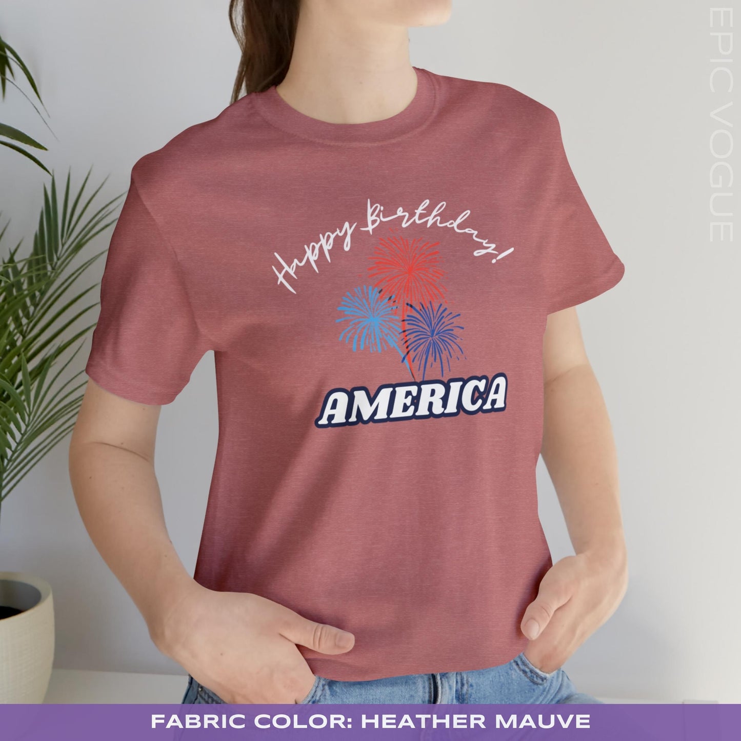 Heather Mauve T-Shirt