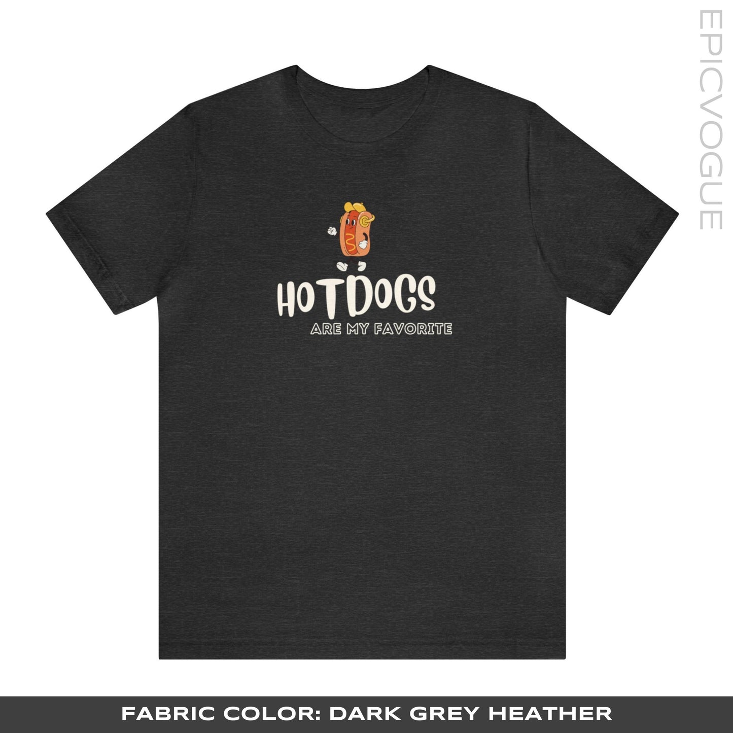 Dark Grey Heather T-Shirt