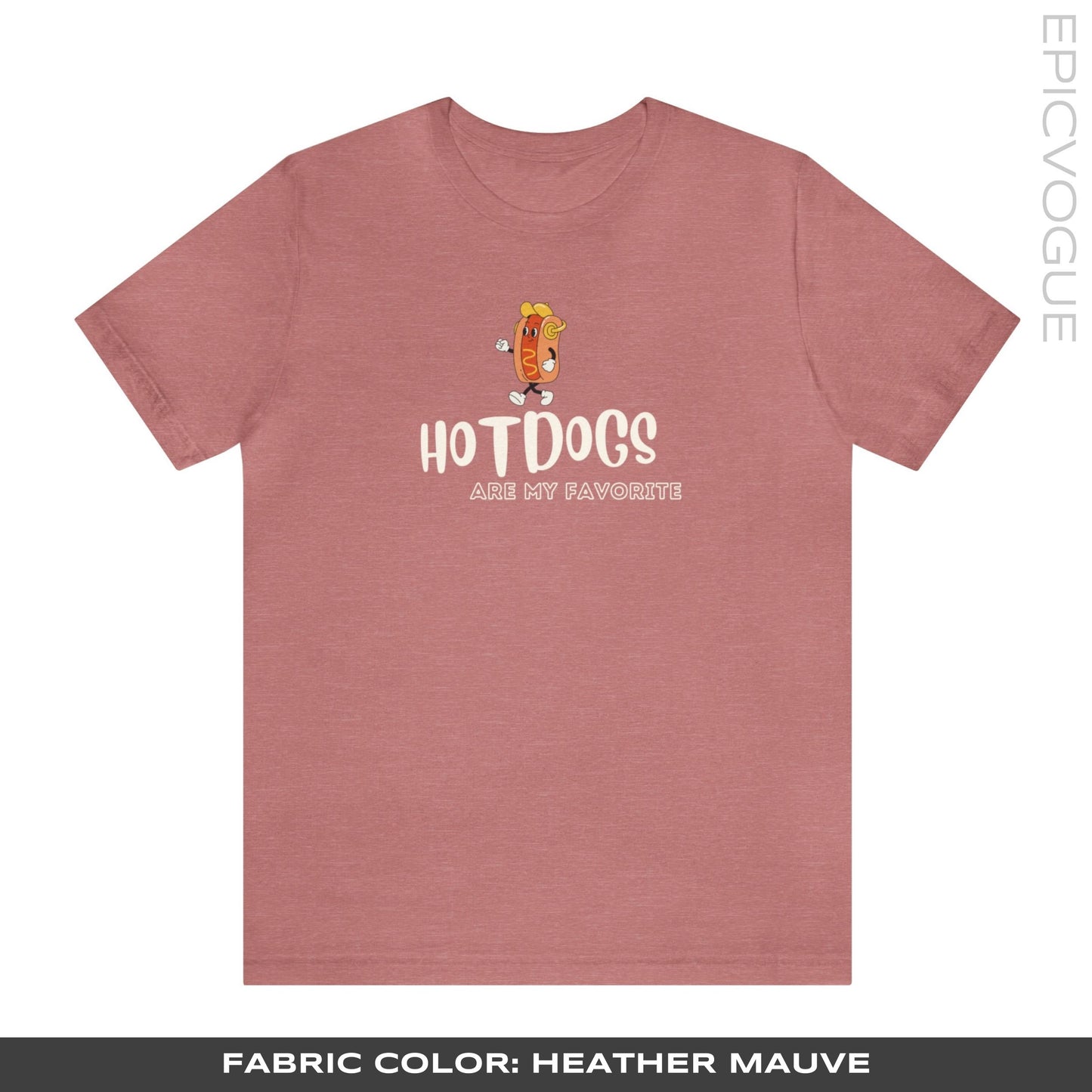 Heather Mauve T-Shirt