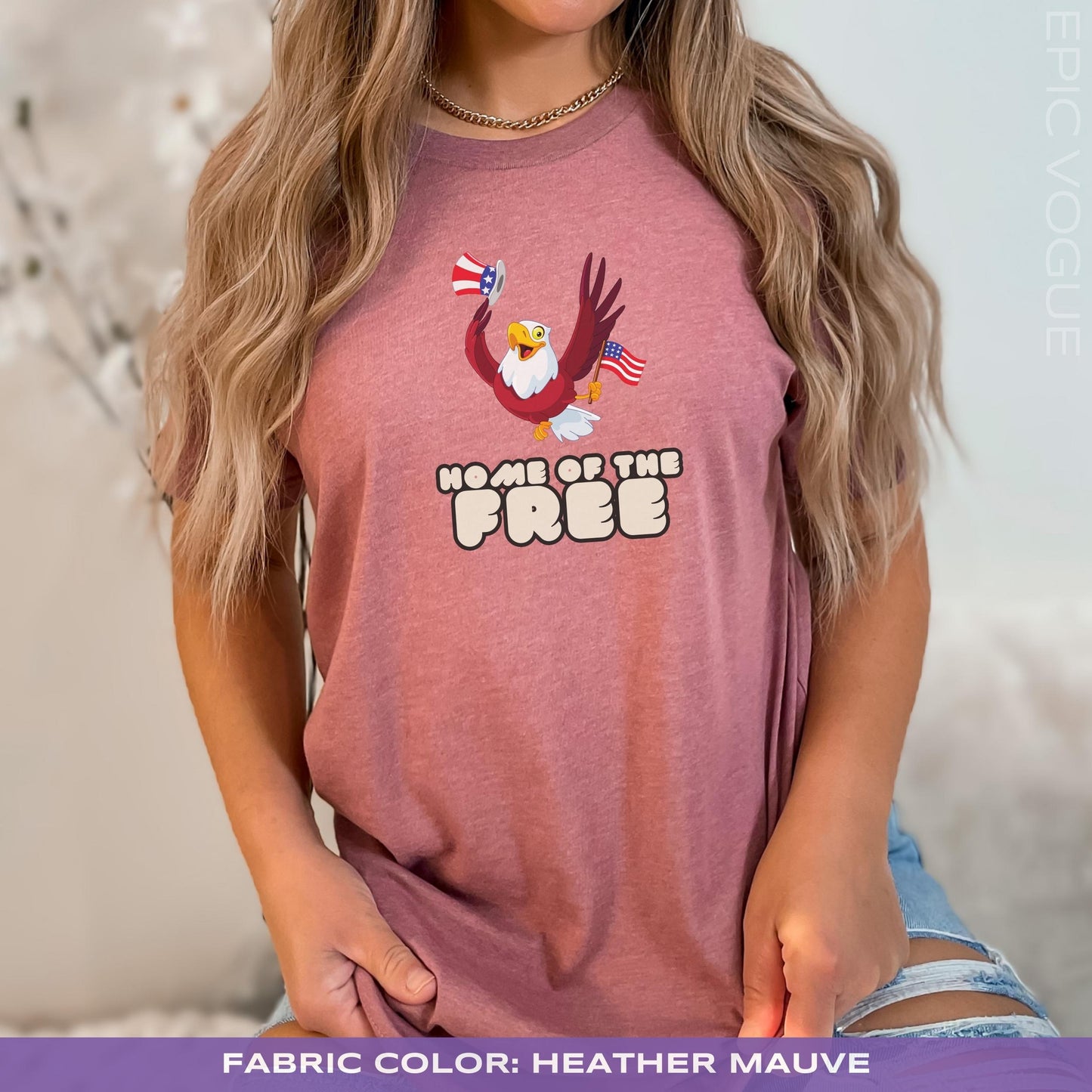 Heather Mauve T-Shirt