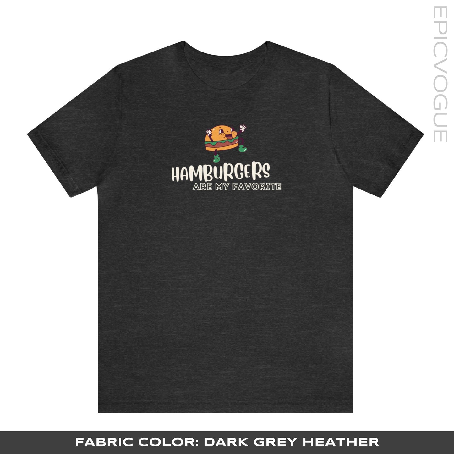 Hamburgers Are My Favorite Shirt, Retro Hamburger Shirt, Hamburger Shirt, Hamburger T-Shirt, Funny Hamburger T-Shirt, Funny Hamburger Tee, Unisex Shirt