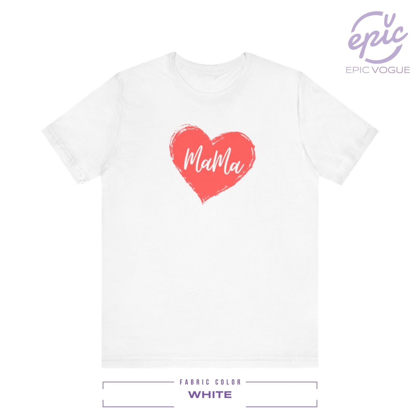 Mama, White T-Shirt