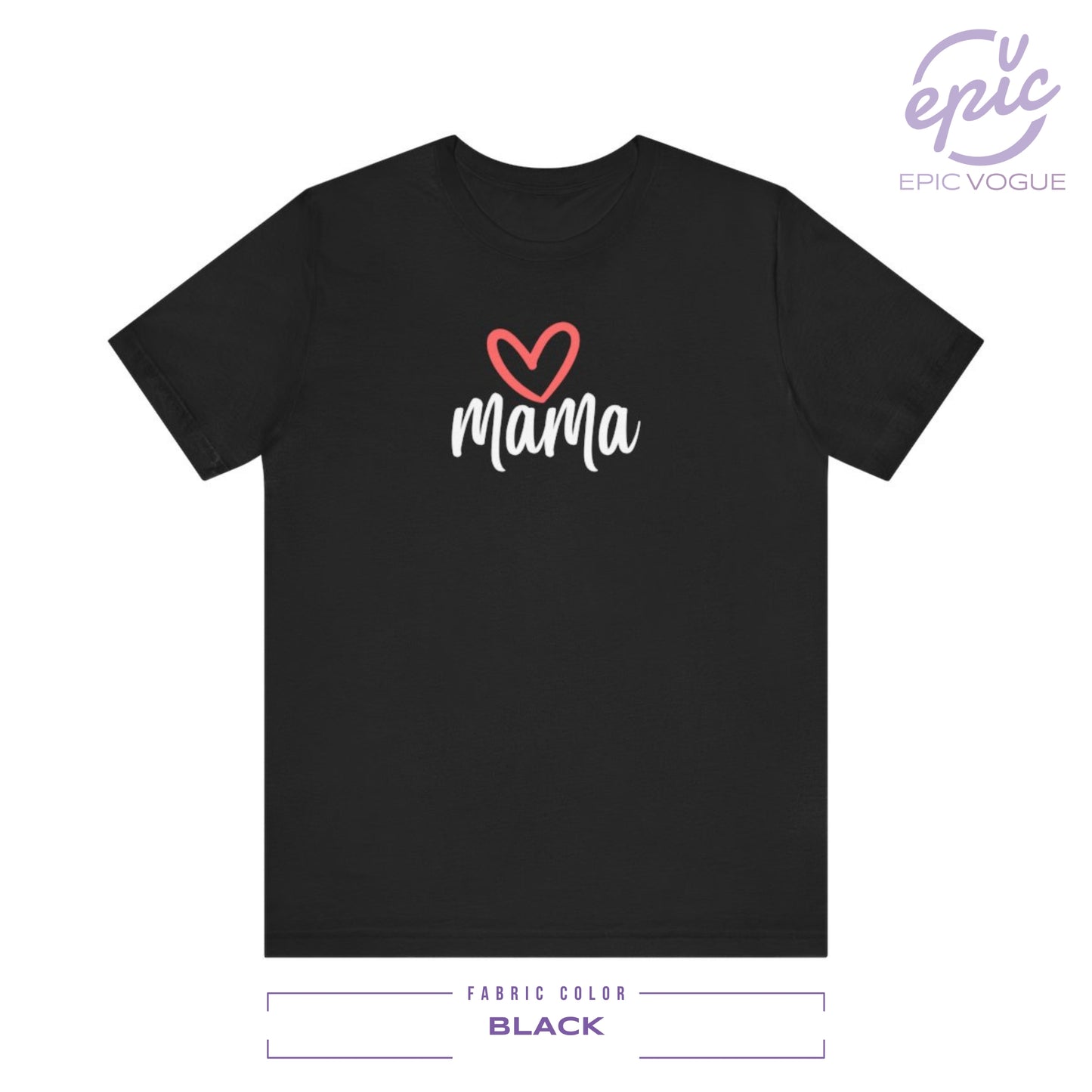 Mama, Black T-Shirt