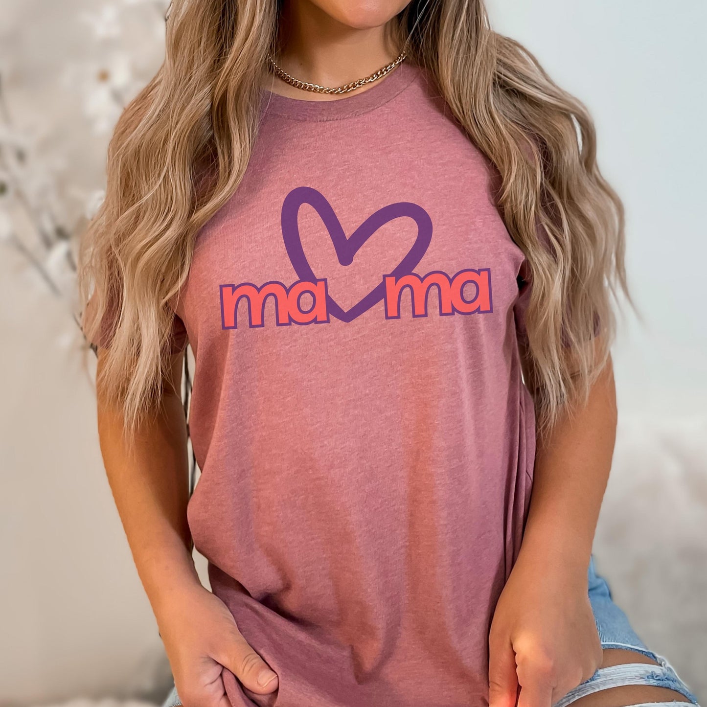 Heather Mauve T-Shirt