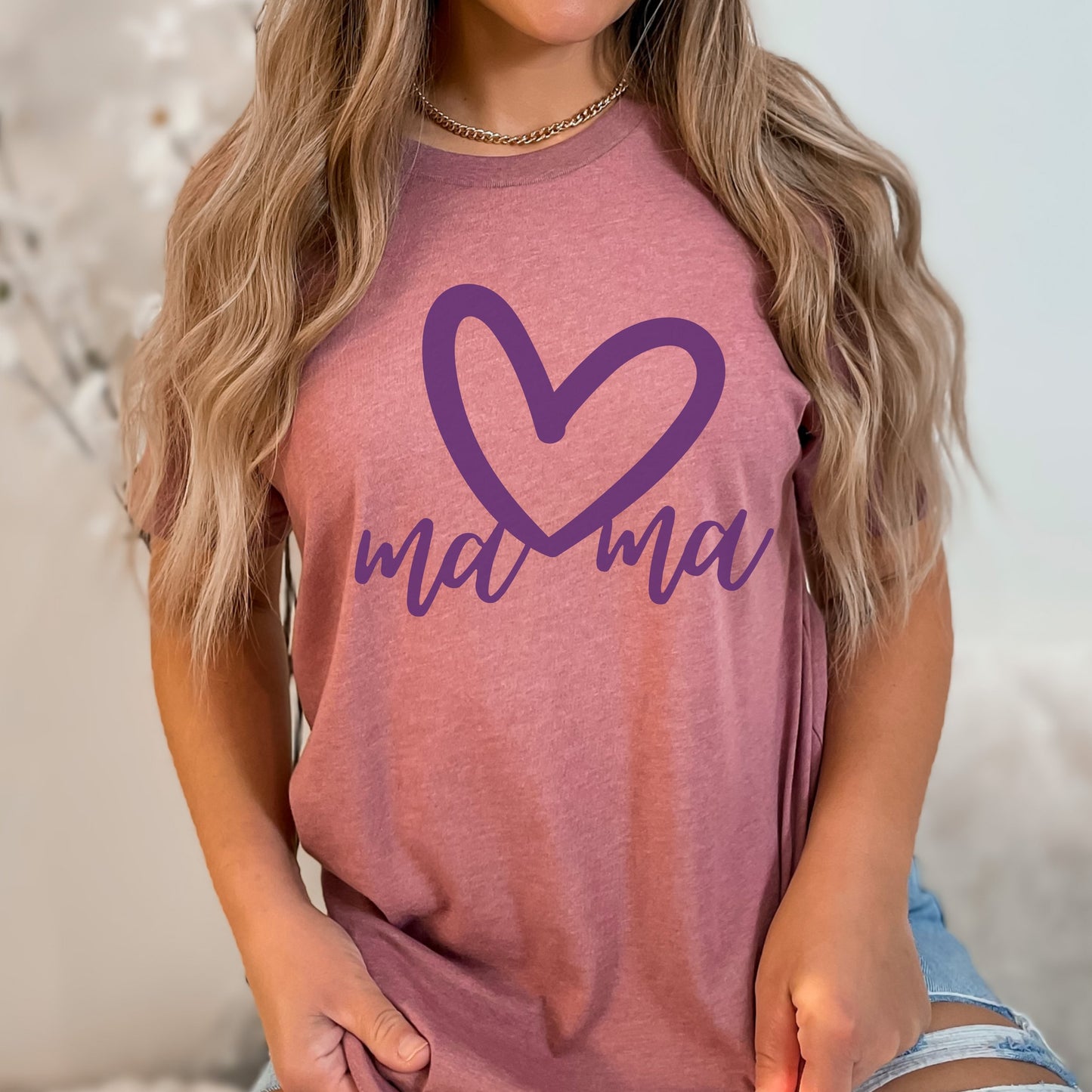 Heather Mauve T-Shirt